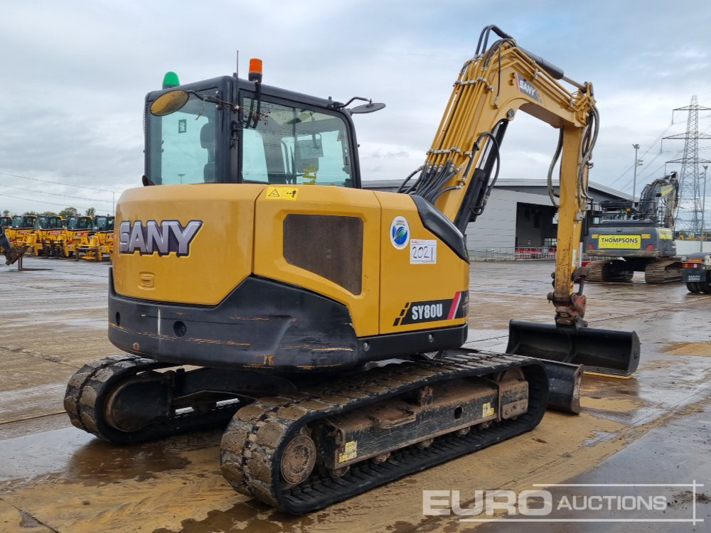 2022 Sany SY80U - Miniexcavadora: foto 5 2022 Sany SY80U - Miniexcavadora: foto 5