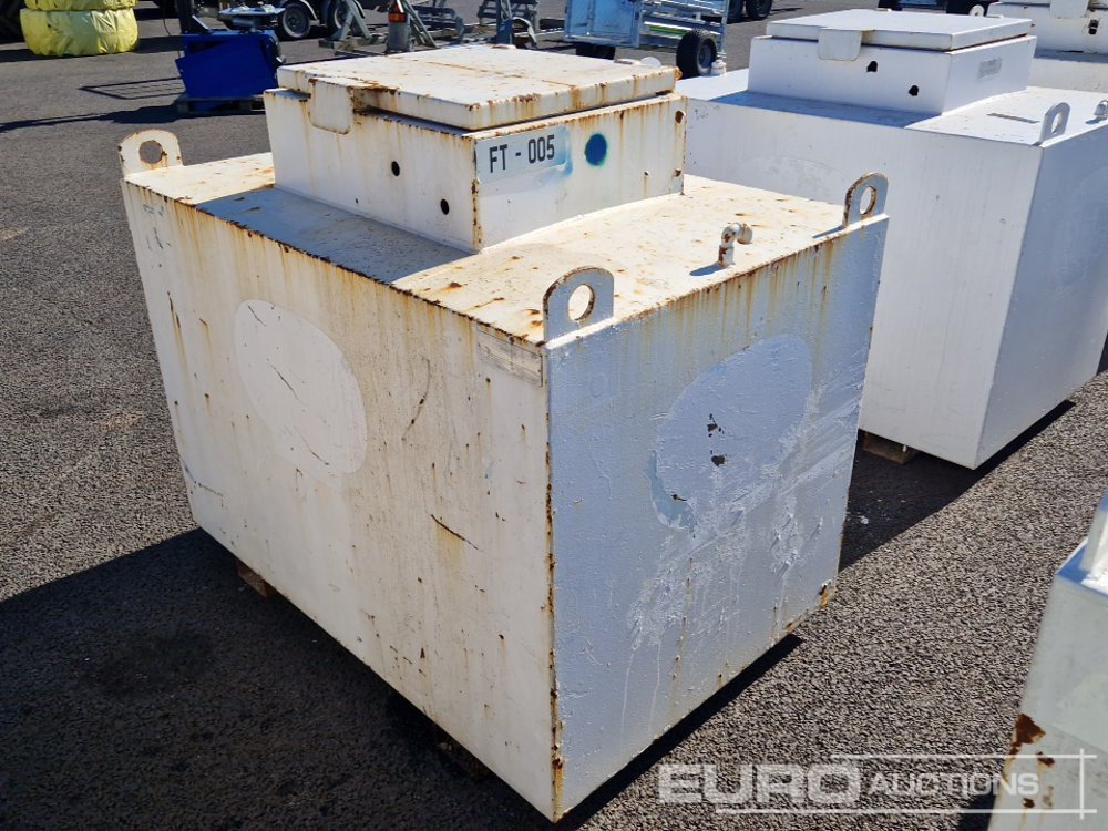 950 Litre Static Bunded Fuel Bowser, 12 Volt Pump - Tanque de almacenamiento: foto 1 950 Litre Static Bunded Fuel Bowser, 12 Volt Pump - Tanque de almacenamiento: foto 1