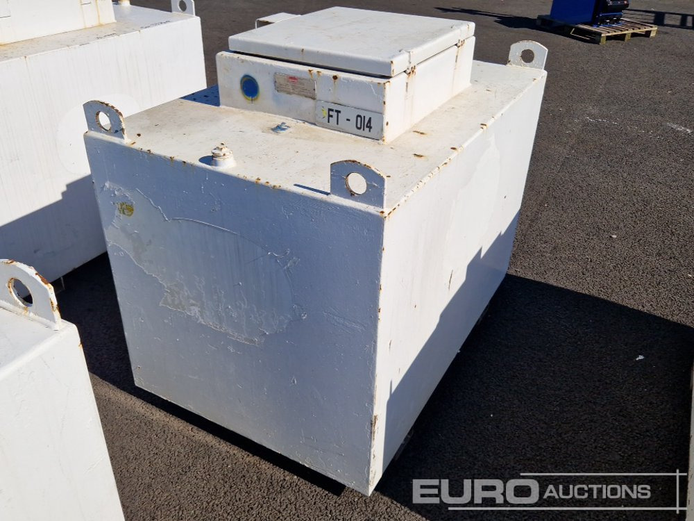 950 Litre Static Bunded Fuel Bowser, 12 Volt Pump - Tanque de almacenamiento: foto 2 950 Litre Static Bunded Fuel Bowser, 12 Volt Pump - Tanque de almacenamiento: foto 2