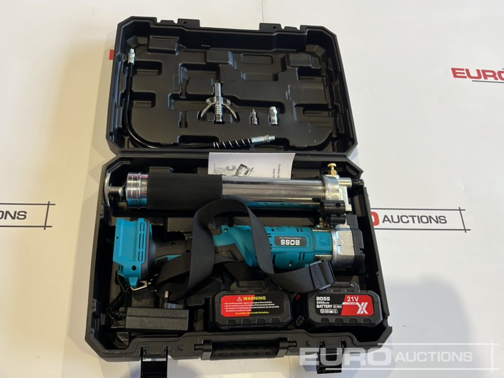 Boss 21 Volt Lithium Battery Cordless Grease Gun - Equipo de construcción: foto 3 Boss 21 Volt Lithium Battery Cordless Grease Gun - Equipo de construcción: foto 3