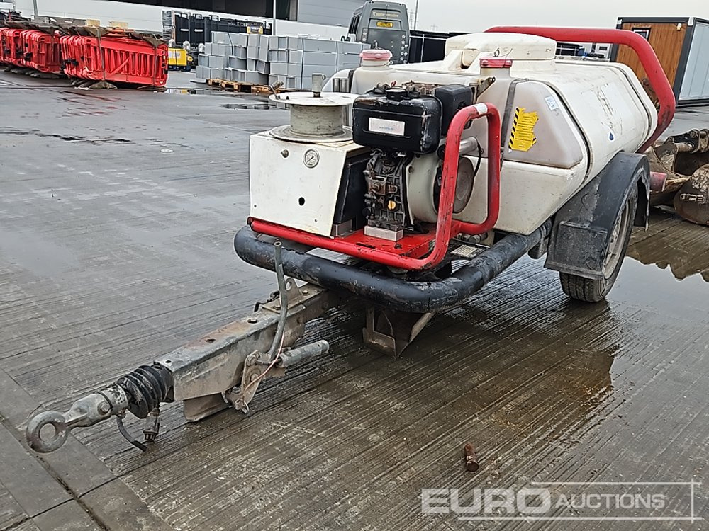 Brendon Powerwashers Single Axle Plastic Water Bowser, Yanmar Pressure Washer - Hidrolimpiadora: foto 1 Brendon Powerwashers Single Axle Plastic Water Bowser, Yanmar Pressure Washer - Hidrolimpiadora: foto 1