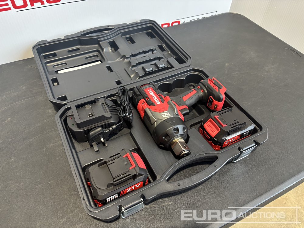 CIW-1100A 1" Impact Wrench, 2 x 5.0AH Battery with Charger - Equipo de taller: foto 3 CIW-1100A 1" Impact Wrench, 2 x 5.0AH Battery with Charger - Equipo de taller: foto 3