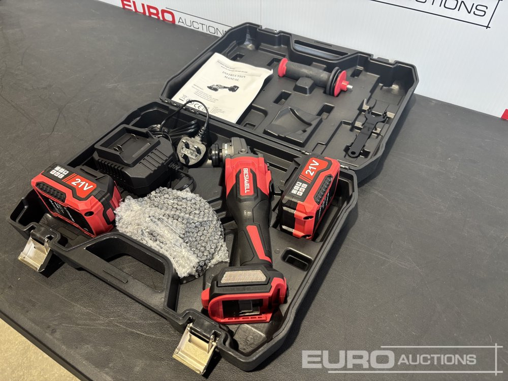 CIW-550B 5" Angle Grinder, 2 x 4.0AH Battery with Charger - Equipo de taller: foto 1 CIW-550B 5" Angle Grinder, 2 x 4.0AH Battery with Charger - Equipo de taller: foto 1