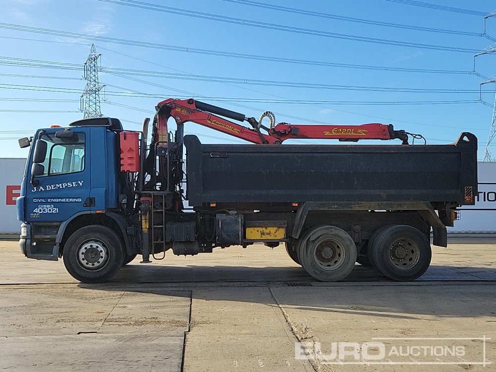 DAF CF75 310 - Camión volquete, Camión grúa: foto 2 DAF CF75 310 - Camión volquete, Camión grúa: foto 2