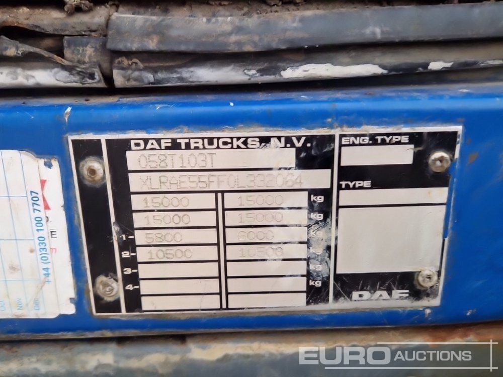 Barredora vial DAF LF55.160: foto 39