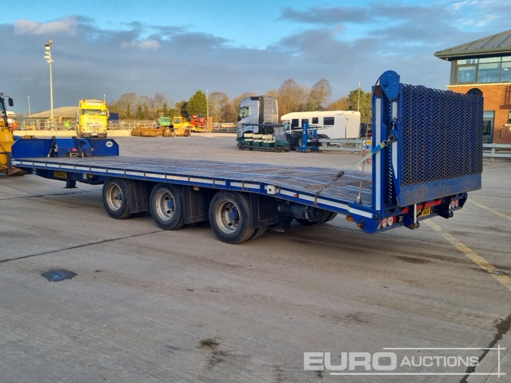 Donbur Tri Axle Drawbar Low Loader Trailer, Winch, Hydraulic Ramp - Remolque góndola rebajadas: foto 3 Donbur Tri Axle Drawbar Low Loader Trailer, Winch, Hydraulic Ramp - Remolque góndola rebajadas: foto 3