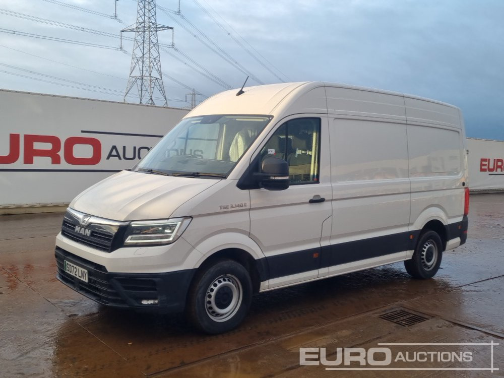 2022 MAN TGE 3.140E - Furgoneta: foto 1 2022 MAN TGE 3.140E - Furgoneta: foto 1