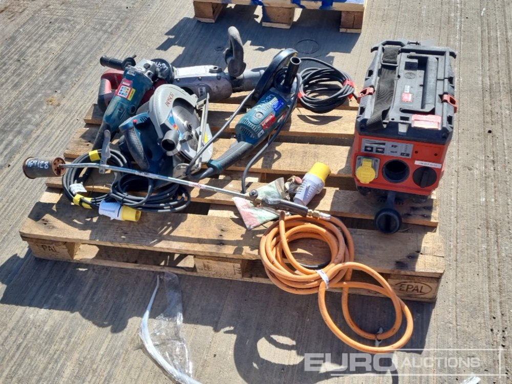 Hilti VC40-UM 110 Volt Vacuum Cleaner, Milwaukee 110Volt Hand Held Breaker, Makita 110Volt Angle Grinder (2 of), Bosh 110 Volt Circular Saw, Propane Burner & Regulator - Equipo de construcción: foto 4 Hilti VC40-UM 110 Volt Vacuum Cleaner, Milwaukee 110Volt Hand Held Breaker, Makita 110Volt Angle Grinder (2 of), Bosh 110 Volt Circular Saw, Propane Burner & Regulator - Equipo de construcción: foto 4