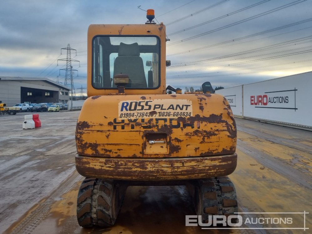 Hyundai 55-3 - Miniexcavadora: foto 4 Hyundai 55-3 - Miniexcavadora: foto 4