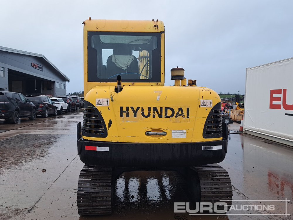 Hyundai R60-7 - Miniexcavadora: foto 4 Hyundai R60-7 - Miniexcavadora: foto 4