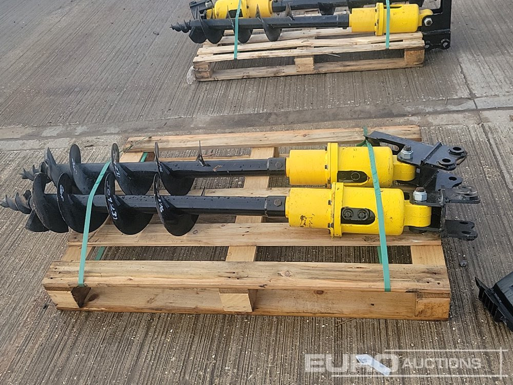 Unused 200mm Auger, Hydraulic Drive Unit 25mm Pin to suit Mini Excavator (2 of) - Implemento para Excavadora: foto 4 Unused 200mm Auger, Hydraulic Drive Unit 25mm Pin to suit Mini Excavator (2 of) - Implemento para Excavadora: foto 4