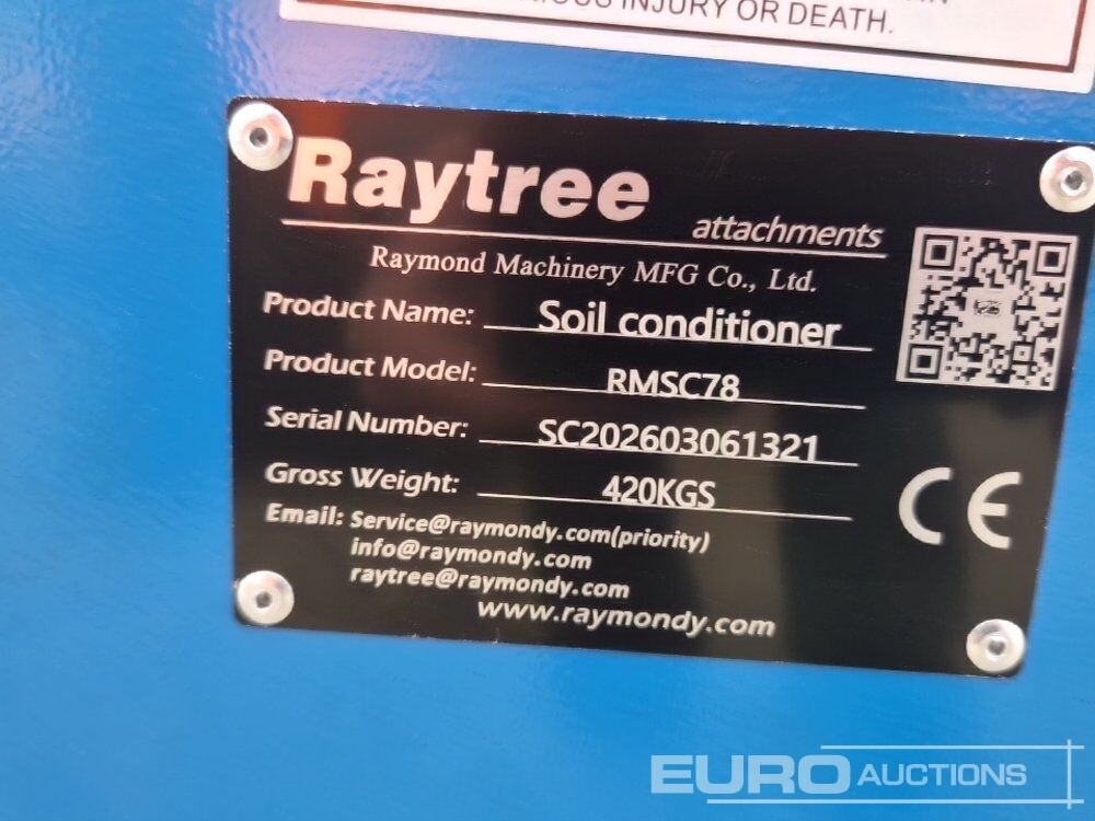 Implemento para Excavadora Unused 2026 Raytree RMSC78: foto 19 Implemento para Excavadora Unused 2026 Raytree RMSC78: foto 19