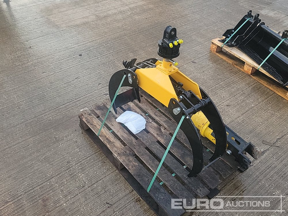 Unused JPC 200mm Hydraulic Auger Flight & Drive 25mm Pin to suit Mini Excavator, Hydraulic Rotating Wood Grab to suit Crane - Implemento para Excavadora: foto 5 Unused JPC 200mm Hydraulic Auger Flight & Drive 25mm Pin to suit Mini Excavator, Hydraulic Rotating Wood Grab to suit Crane - Implemento para Excavadora: foto 5