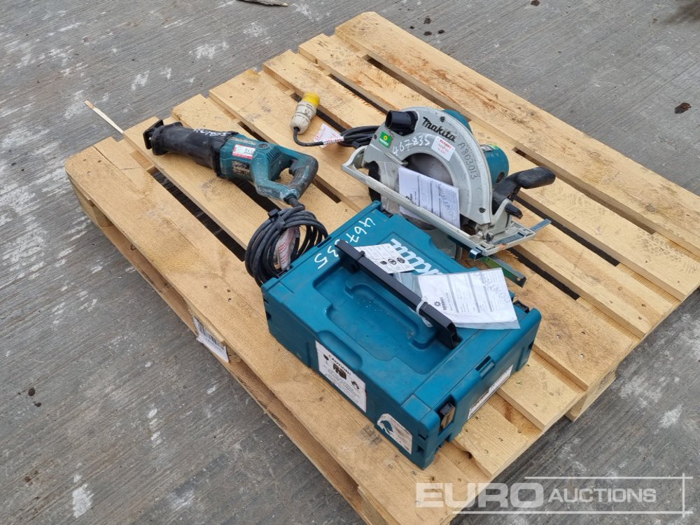 Makita 110Volt Circular Saw, Reciprocating Saw, Battery Powered Drill - Equipo de construcción: foto 2 Makita 110Volt Circular Saw, Reciprocating Saw, Battery Powered Drill - Equipo de construcción: foto 2