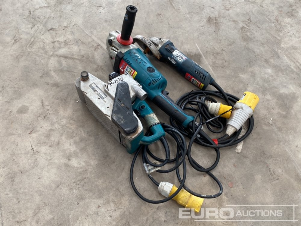 Makita GA9020, Bosch GWS1125 110 Volt Grinders & Makita 9404 110 Volt Belt Sander (3 of) - Equipo de construcción: foto 1 Makita GA9020, Bosch GWS1125 110 Volt Grinders & Makita 9404 110 Volt Belt Sander (3 of) - Equipo de construcción: foto 1