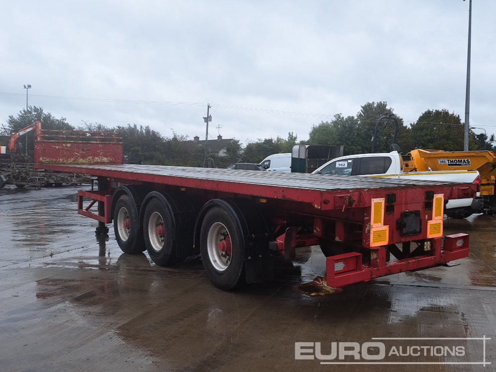 Muldoon 40' Tri Axle Flat Trailer, BPW Axles, Steer Axle - Semirremolque plataforma/ Caja abierta: foto 2 Muldoon 40' Tri Axle Flat Trailer, BPW Axles, Steer Axle - Semirremolque plataforma/ Caja abierta: foto 2