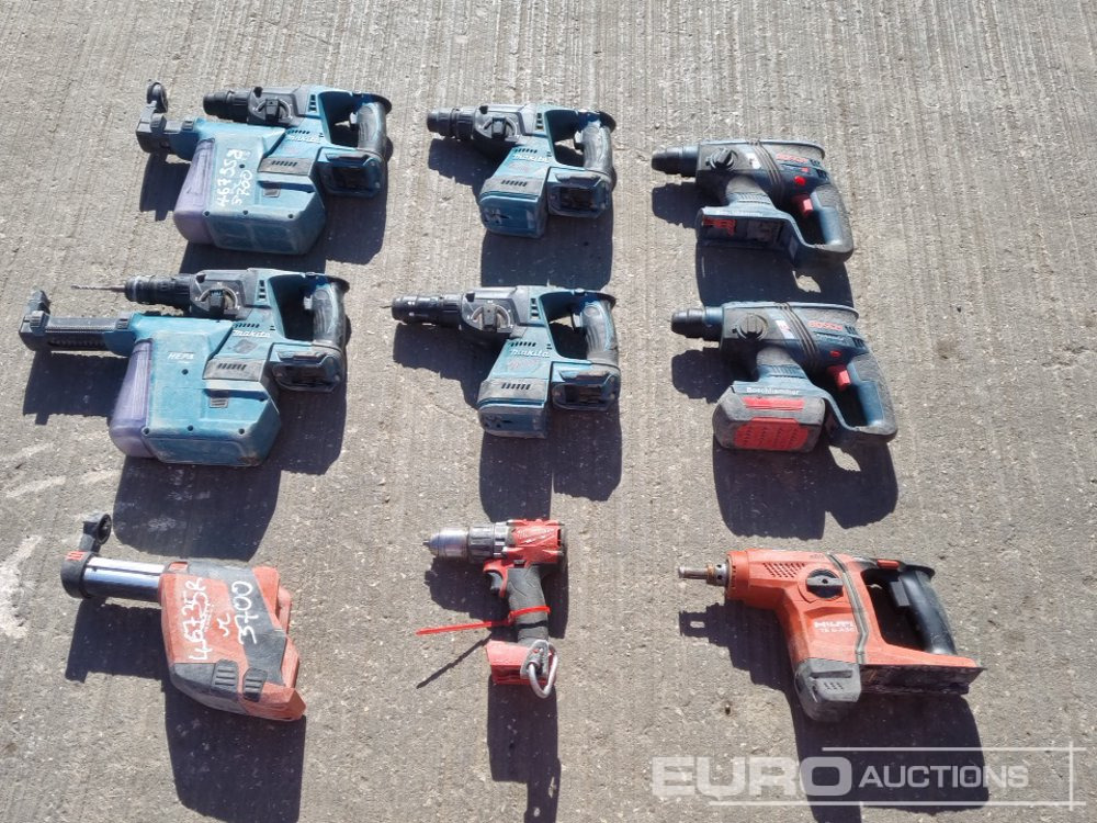 Selection of Makita, Hilti, Milwaulkee & Bosch Battery Power Tools (No Batteries) - Equipo de construcción: foto 1 Selection of Makita, Hilti, Milwaulkee & Bosch Battery Power Tools (No Batteries) - Equipo de construcción: foto 1