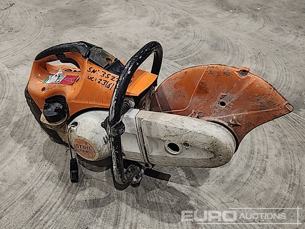 Stihl TS410 - Construcción de carreteras: foto 2 Stihl TS410 - Construcción de carreteras: foto 2