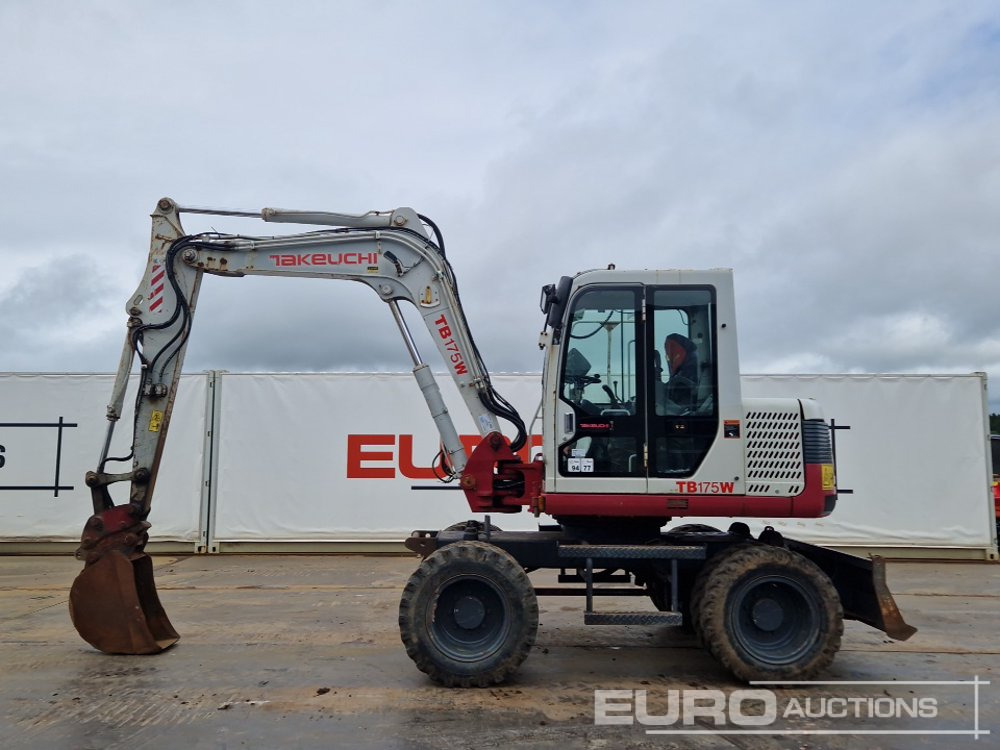 Takeuchi TB175W - Excavadora de ruedas: foto 2 Takeuchi TB175W - Excavadora de ruedas: foto 2