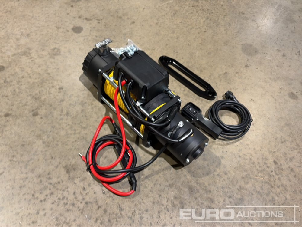 Cabrestante Unused 2025 Hi-Torque HT12000 Electric Winch with Synthetic Rope, 12,000lb line pull, 3/8" x 85' Rope: foto 7