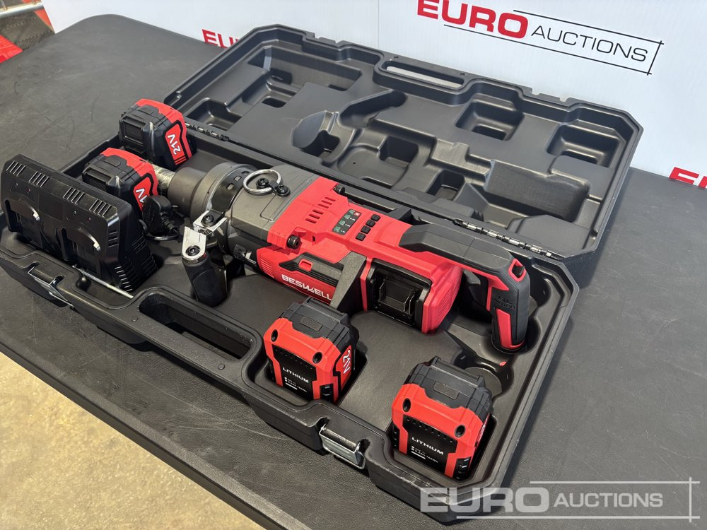 Unused CIW-1100B-A 1" Impact Wrench, 4 x 8.0AH Battery with Dual Charger - Equipo de taller: foto 1 Unused CIW-1100B-A 1" Impact Wrench, 4 x 8.0AH Battery with Dual Charger - Equipo de taller: foto 1