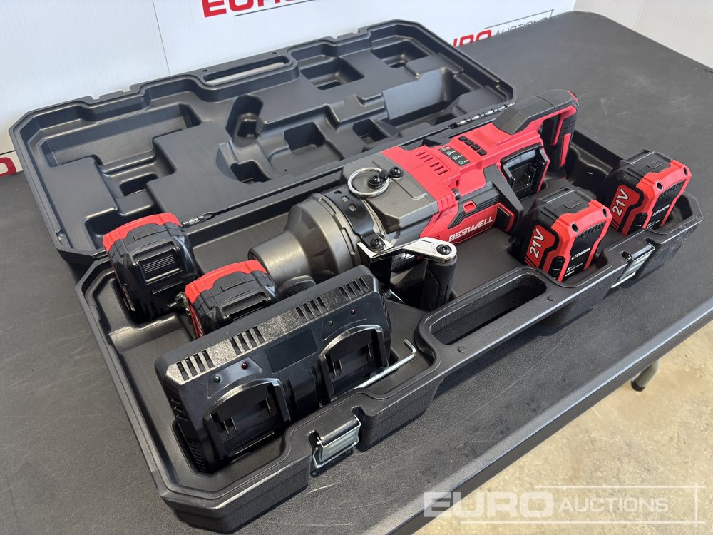 Unused CIW-1100B-A 1" Impact Wrench, 4 x 8.0AH Battery with Dual Charger - Equipo de taller: foto 3 Unused CIW-1100B-A 1" Impact Wrench, 4 x 8.0AH Battery with Dual Charger - Equipo de taller: foto 3