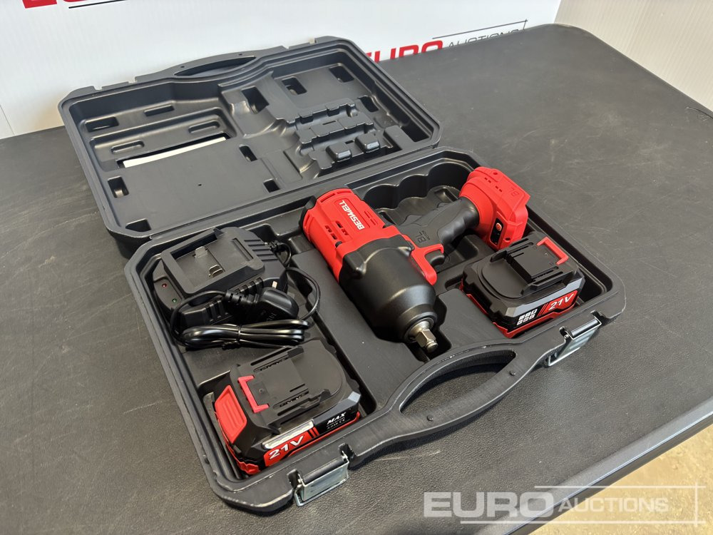 Unused CIW-112C 1/2" Impact Wrench, 2 x 5.0AH Battery with Charger - Equipo de taller: foto 3 Unused CIW-112C 1/2" Impact Wrench, 2 x 5.0AH Battery with Charger - Equipo de taller: foto 3