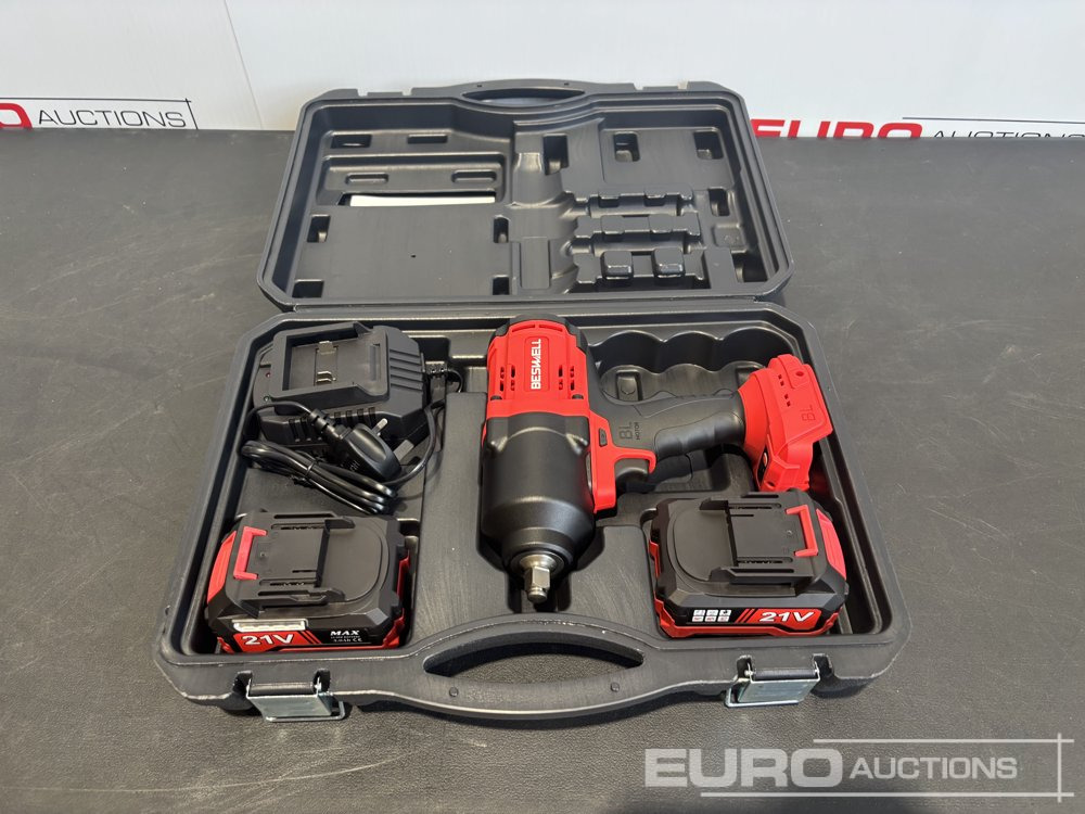 Unused CIW-112C 1/2" Impact Wrench, 2 x 5.0AH Battery with Charger - Equipo de taller: foto 2 Unused CIW-112C 1/2" Impact Wrench, 2 x 5.0AH Battery with Charger - Equipo de taller: foto 2