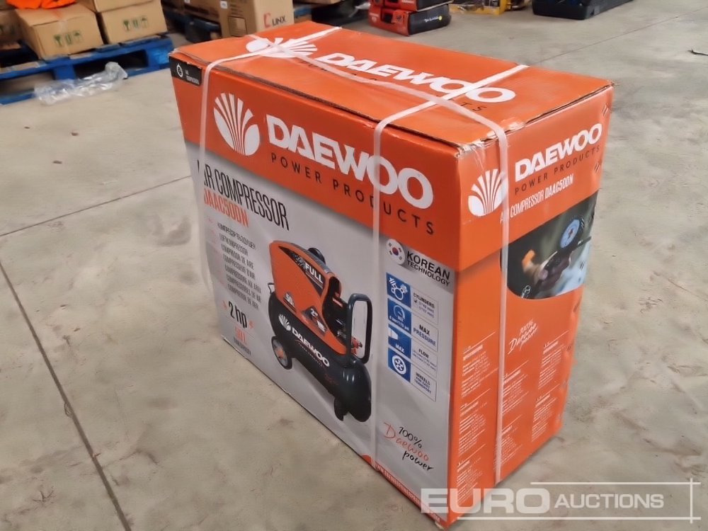 Unused Daewoo DAAC50DN - Compresor de aire: foto 5 Unused Daewoo DAAC50DN - Compresor de aire: foto 5