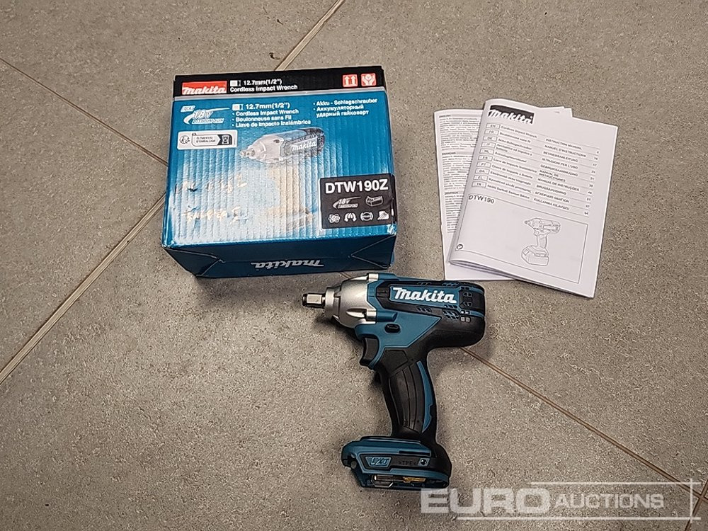 Unused Makita 18V 1/2" Li-Ion LXT Impact Wrench (Body Only) - Equipo de construcción: foto 2 Unused Makita 18V 1/2" Li-Ion LXT Impact Wrench (Body Only) - Equipo de construcción: foto 2