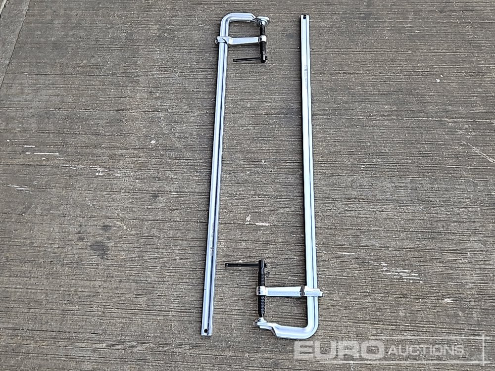 Unused Solid X Forged Welding Clamps 120mm x 1000mm (2 Pieces) - Equipo de taller: foto 4 Unused Solid X Forged Welding Clamps 120mm x 1000mm (2 Pieces) - Equipo de taller: foto 4