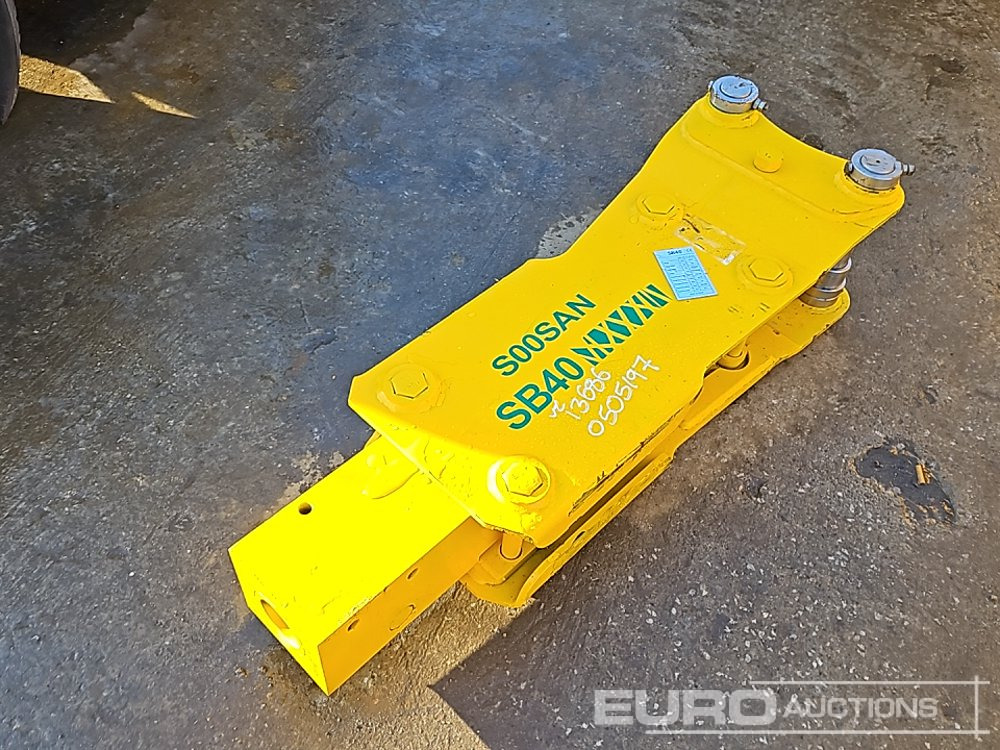 Unused Soosan SB40 - Martillo hidráulico: foto 1 Unused Soosan SB40 - Martillo hidráulico: foto 1