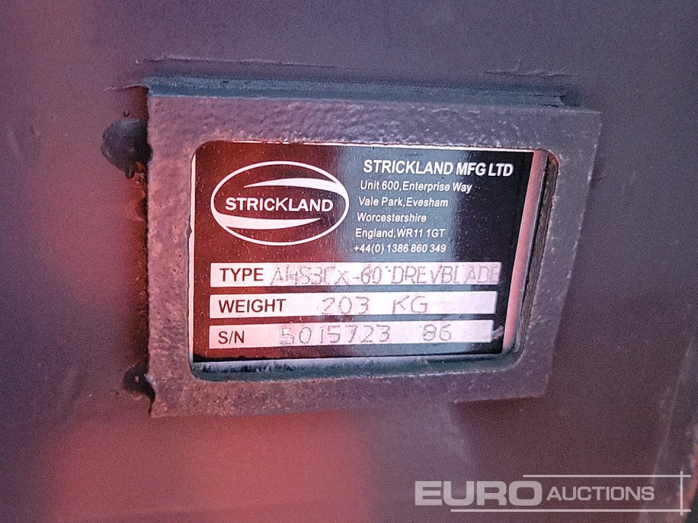 Cazo nuevo Unused Strickland 60" Ditching Bucket 45mm Pin to suit 4-6 Ton Excavator: foto 13 Cazo nuevo Unused Strickland 60" Ditching Bucket 45mm Pin to suit 4-6 Ton Excavator: foto 13