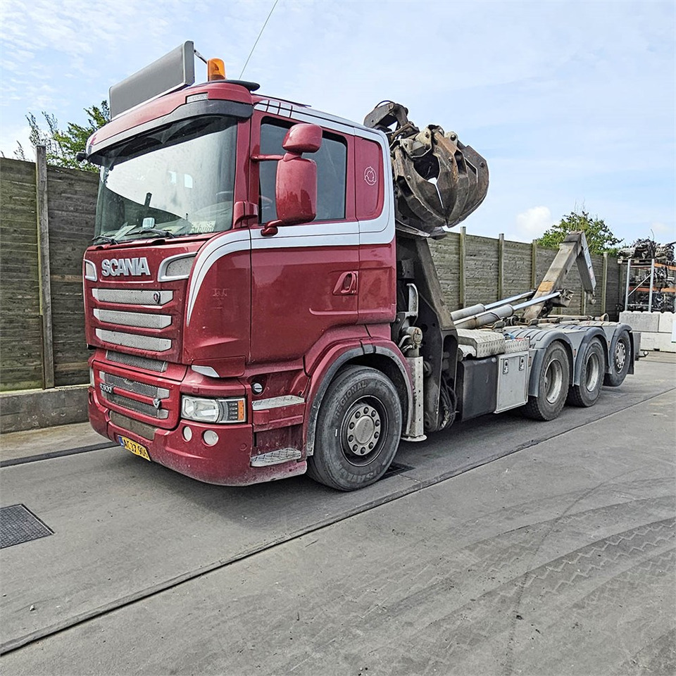 Scania R 500 - Camión multibasculante, Camión grúa: foto 1 Scania R 500 - Camión multibasculante, Camión grúa: foto 1