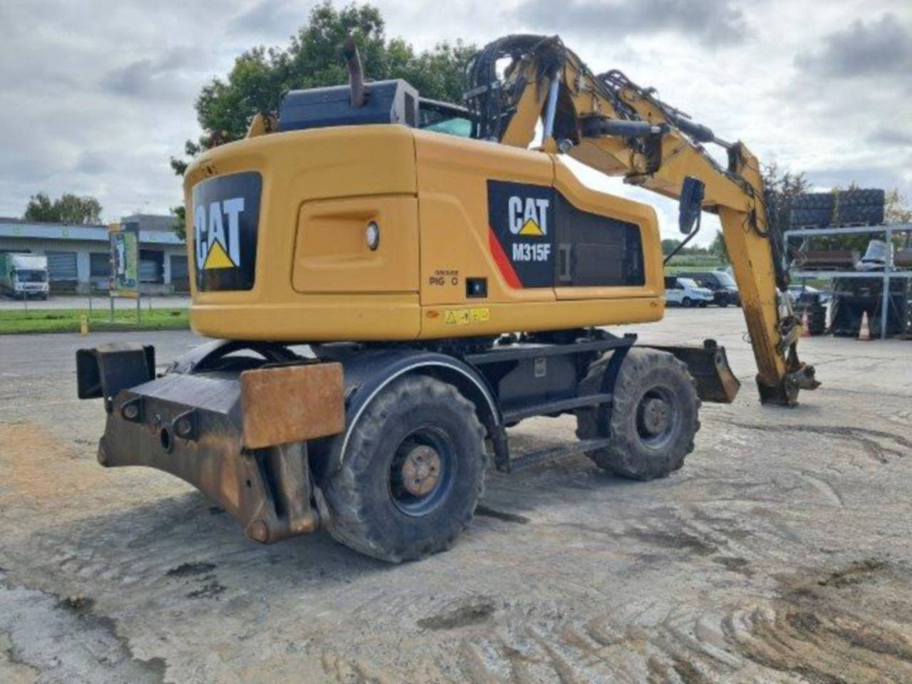 CAT M315F IVC - Excavadora de ruedas: foto 3 CAT M315F IVC - Excavadora de ruedas: foto 3