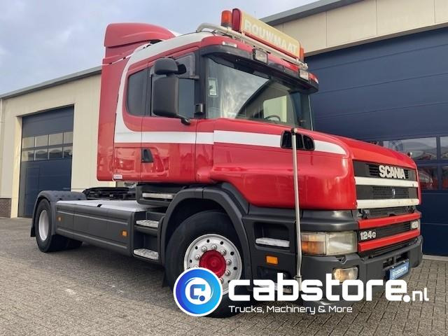 Scania T 124 GA 4X2 NA 420 Euro 3 Torpedo - Bouwjaar 2004 - km 1.186.014 - RETARDER - CT19 Cabine - Hydrauliek unit - Handgeschakelde versnellingsbak - Cabeza tractora: foto 1 Scania T 124 GA 4X2 NA 420 Euro 3 Torpedo - Bouwjaar 2004 - km 1.186.014 - RETARDER - CT19 Cabine - Hydrauliek unit - Handgeschakelde versnellingsbak - Cabeza tractora: foto 1