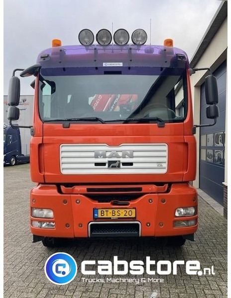 Camión con equipo de cable, Camión grúa MAN TGA 41.440 8X4 BB Palfinger Epsilon Z-Kraan bouwjaar 2011 + NCH 30 Ton's Kabel-containersyteem - Handgeschakeld - Bouwjaar 2007 - Km 582.782: foto 9