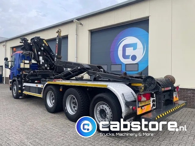 Scania P380 LB 8x4*4 HNA Euro 5 - HIAB 211 E-3 Hipro Crane with remote control + Multilift XR26S61 Hooklift - Year 2009 - Km 336.501 !! - Good condition - Camión grúa: foto 5 Scania P380 LB 8x4*4 HNA Euro 5 - HIAB 211 E-3 Hipro Crane with remote control + Multilift XR26S61 Hooklift - Year 2009 - Km 336.501 !! - Good condition - Camión grúa: foto 5
