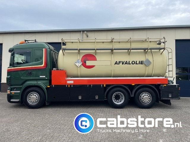 Scania R 420 LB 6X2*4 HNA - Tankwagen - ADR - Bouwjaar 2006 - 16.200 Liter - Weegsysteem - km 832.400 - Olietanks - Camión cisterna: foto 5 Scania R 420 LB 6X2*4 HNA - Tankwagen - ADR - Bouwjaar 2006 - 16.200 Liter - Weegsysteem - km 832.400 - Olietanks - Camión cisterna: foto 5