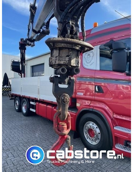 Camión grúa Scania R520  LB6X2*4HNB V8 Euro 6 - Bouwjaar 2013 - Highline - Opticruise  - Open box + Palfinger PK 24001-K B Autolaadkraan - Good condition !: foto 11 Camión grúa Scania R520  LB6X2*4HNB V8 Euro 6 - Bouwjaar 2013 - Highline - Opticruise  - Open box + Palfinger PK 24001-K B Autolaadkraan - Good condition !: foto 11