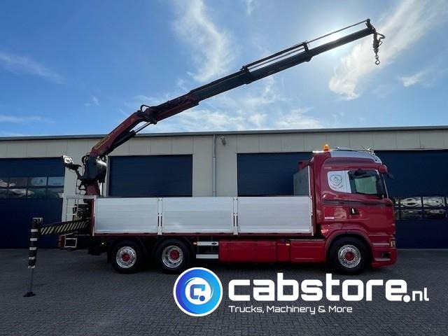 Camión grúa Scania R520  LB6X2*4HNB V8 Euro 6 - Bouwjaar 2013 - Highline - Opticruise  - Open box + Palfinger PK 24001-K B Autolaadkraan - Good condition !: foto 16 Camión grúa Scania R520  LB6X2*4HNB V8 Euro 6 - Bouwjaar 2013 - Highline - Opticruise  - Open box + Palfinger PK 24001-K B Autolaadkraan - Good condition !: foto 16
