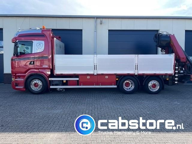 Camión grúa Scania R520  LB6X2*4HNB V8 Euro 6 - Bouwjaar 2013 - Highline - Opticruise  - Open box + Palfinger PK 24001-K B Autolaadkraan - Good condition !: foto 6 Camión grúa Scania R520  LB6X2*4HNB V8 Euro 6 - Bouwjaar 2013 - Highline - Opticruise  - Open box + Palfinger PK 24001-K B Autolaadkraan - Good condition !: foto 6