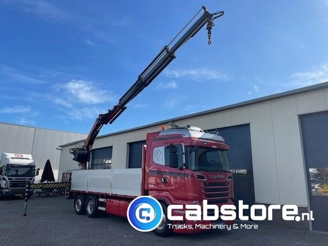 Camión grúa Scania R520  LB6X2*4HNB V8 Euro 6 - Bouwjaar 2013 - Highline - Opticruise  - Open box + Palfinger PK 24001-K B Autolaadkraan - Good condition !: foto 7 Camión grúa Scania R520  LB6X2*4HNB V8 Euro 6 - Bouwjaar 2013 - Highline - Opticruise  - Open box + Palfinger PK 24001-K B Autolaadkraan - Good condition !: foto 7