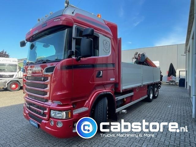 Camión grúa Scania R520  LB6X2*4HNB V8 Euro 6 - Bouwjaar 2013 - Highline - Opticruise  - Open box + Palfinger PK 24001-K B Autolaadkraan - Good condition !: foto 15 Camión grúa Scania R520  LB6X2*4HNB V8 Euro 6 - Bouwjaar 2013 - Highline - Opticruise  - Open box + Palfinger PK 24001-K B Autolaadkraan - Good condition !: foto 15