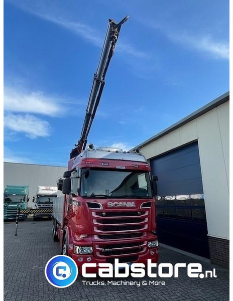 Camión grúa Scania R520  LB6X2*4HNB V8 Euro 6 - Bouwjaar 2013 - Highline - Opticruise  - Open box + Palfinger PK 24001-K B Autolaadkraan - Good condition !: foto 12 Camión grúa Scania R520  LB6X2*4HNB V8 Euro 6 - Bouwjaar 2013 - Highline - Opticruise  - Open box + Palfinger PK 24001-K B Autolaadkraan - Good condition !: foto 12