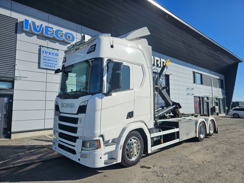 Scania R500 6x2*4 Multilift 24tn koukku - Camión multibasculante: foto 1 Scania R500 6x2*4 Multilift 24tn koukku - Camión multibasculante: foto 1