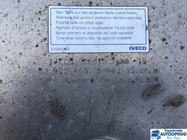 Iveco Brændstoftank Oem No : 5801279706 - Depósito de combustible para Camión: foto 3 Iveco Brændstoftank Oem No : 5801279706 - Depósito de combustible para Camión: foto 3