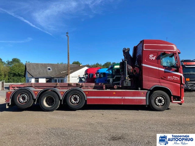 Volvo FH500 8X2 HIAB 077 - Camión portacontenedore/ Intercambiable, Camión grúa: foto 3 Volvo FH500 8X2 HIAB 077 - Camión portacontenedore/ Intercambiable, Camión grúa: foto 3