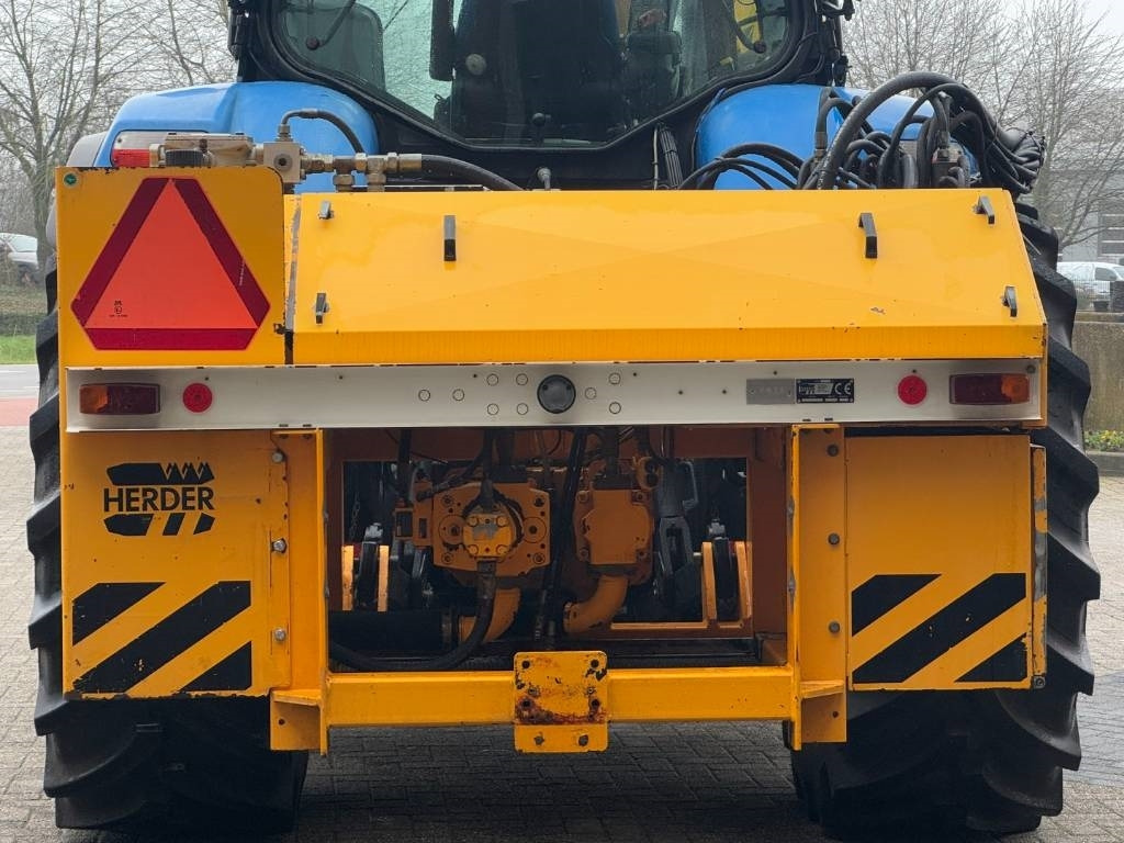 Tractor New Holland T6080 Power Command met Herder MBK513LSH!: foto 15