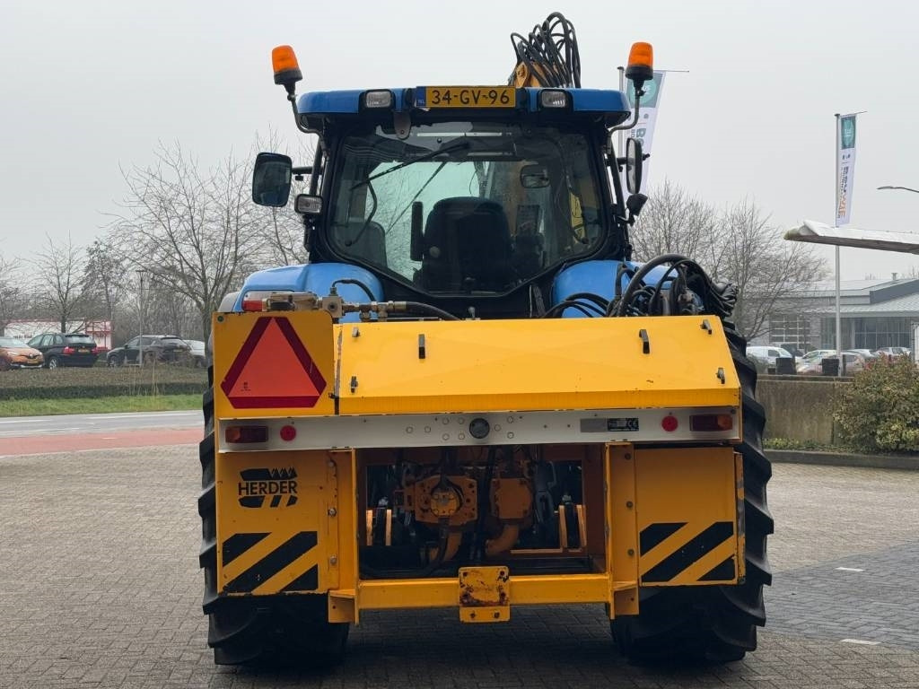 Tractor New Holland T6080 Power Command met Herder MBK513LSH!: foto 14